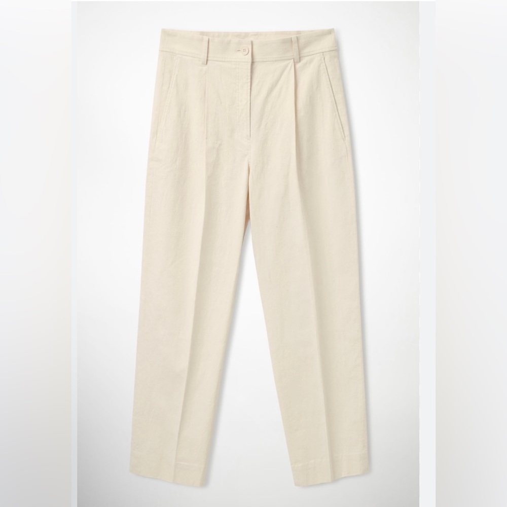 COS Pleated High Waisted Trouser Size US 6